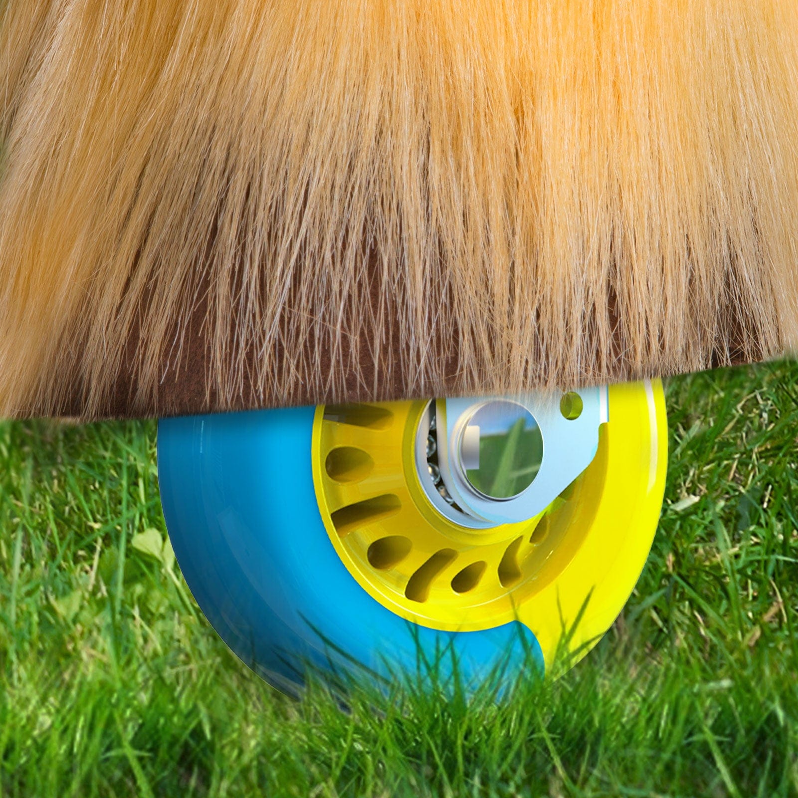 PonyCycle Model X® Ride-On Horse, Brown - Rideable Toy for Kids Age 4-7, Mechanical Walking Ride-On Toy