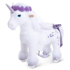 PonyCycle Model X® Ride-On Unicorn, Purple - Rideable Toy for Kids Age 3-4, Mechanical Walking Unicorn Ride-On Toy